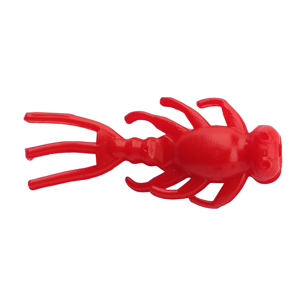 Levně Berkley gumová nástraha mayfly 2 cm 14 ks - red