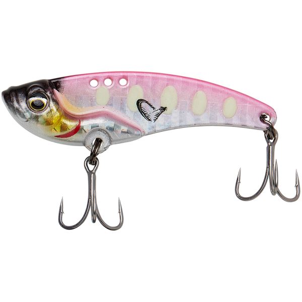 Savage Gear Wobler Vib Blade SW Fast Sinking Pink Glow Dot
