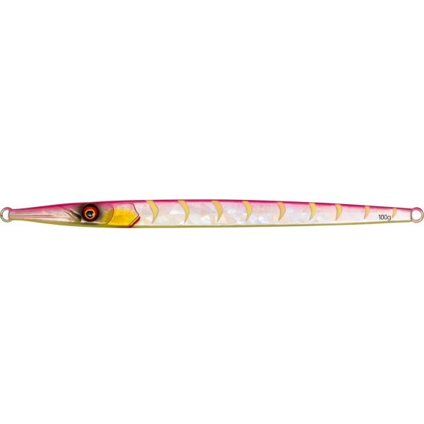 Westin Pilker Flashin Garfish Pink Glow Ribs
