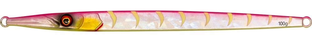 Levně Westin pilker flashin garfish pink glow ribs - 13 cm 40 g
