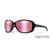 Wiley X Polarizační Brýle Affinity Captivate Polarized Rose Gold Mirror Smoke Green Gloss Black (5)