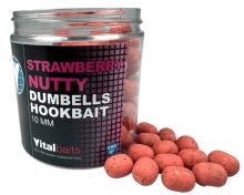 Vitalbaits Dumbells Strawberry Nutty 150 g 10 mm Vitalbaits Dumbells Strawberry Nutty 150 g 10 mm