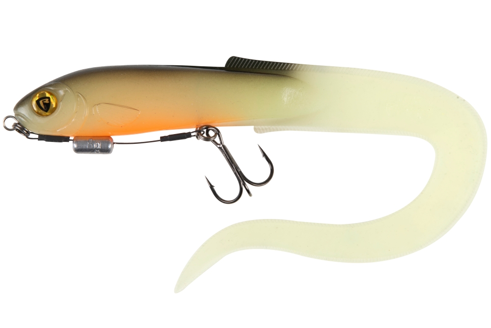 Levně Fox rage gumová nástraha slick eel loaded uv hot olive - 21 cm 25 g #2