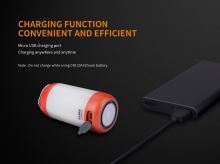 Fenix Nabíjecí Lucerna CL26R Červená (10)