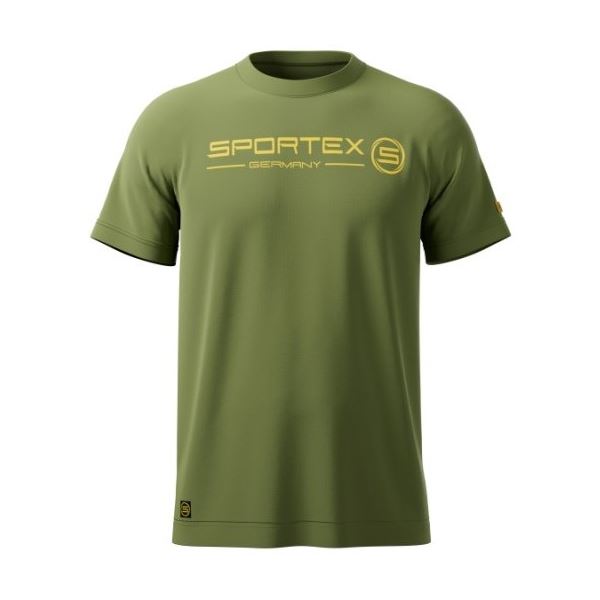 Sportex Rybářské Tričko T-Shirt Zelené s Logem