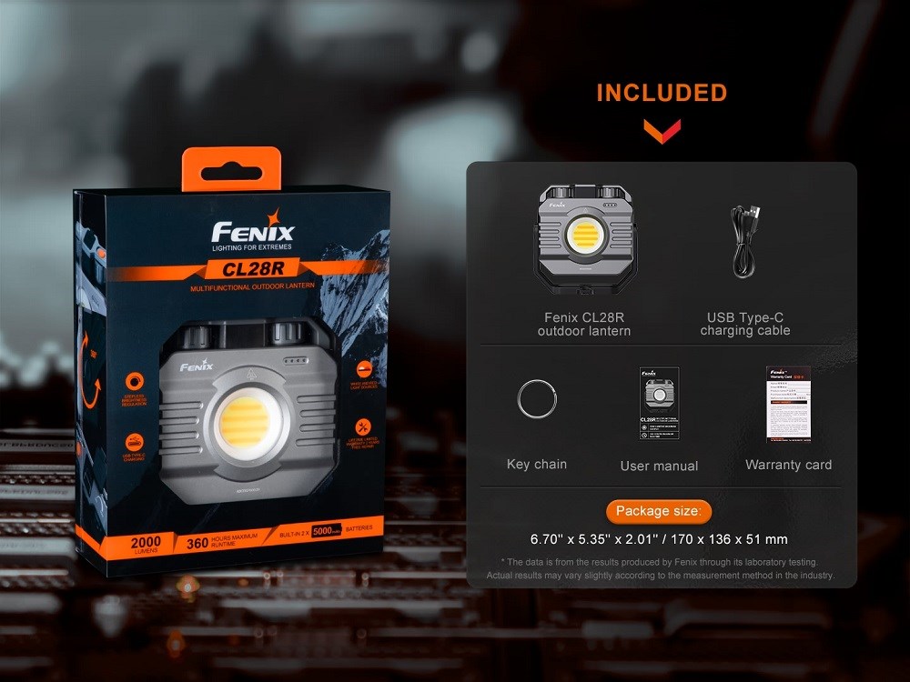 Fenix Světlo a Powerbanka CL28R (12)