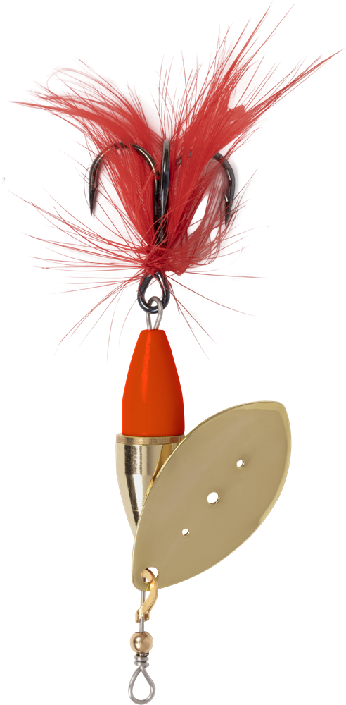 Zebco rotačka demonic chunky spinner gold/red velikost 3 - hmotnost 20 g