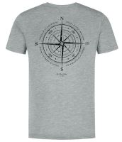 Korda Tričko Compass Tee Heather Grey - M