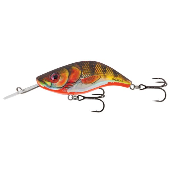 Salmo Wobler Sparky Shad Floating Yellow Holographic Shad 4 cm