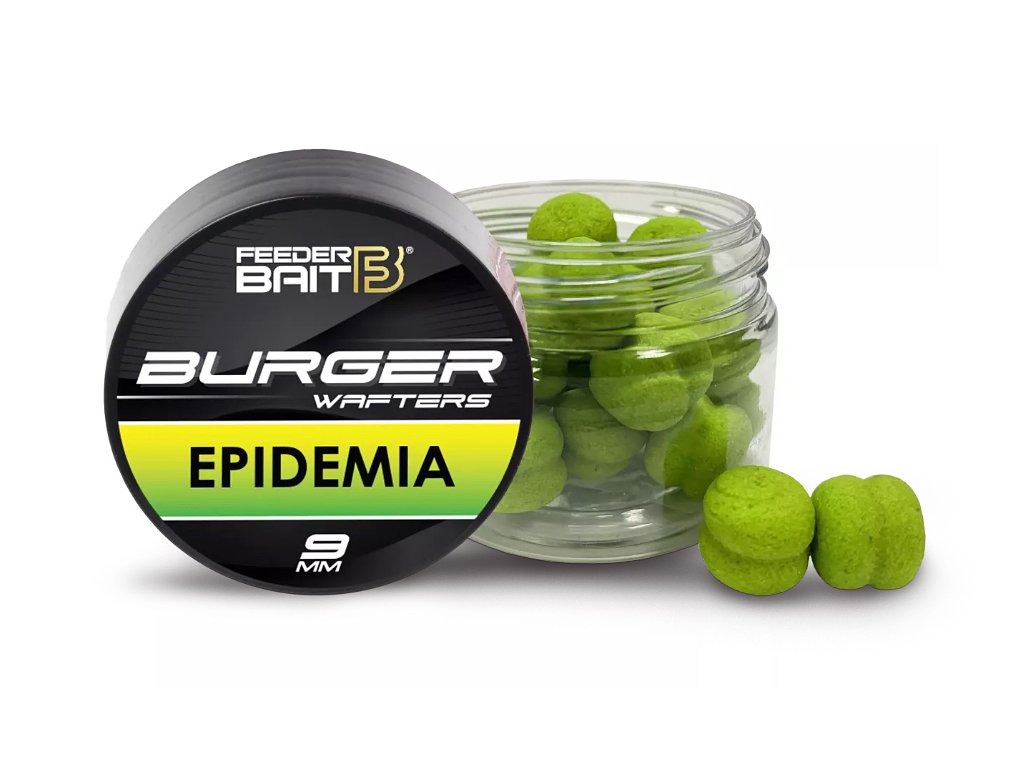 Levně Feederbait burger wafters 9 mm - epidemia csl