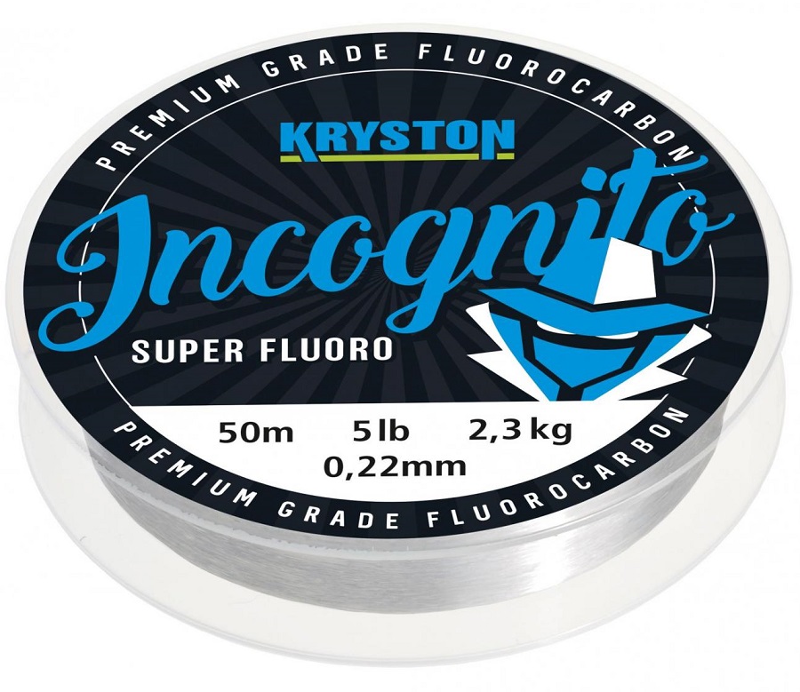 Levně Kryston fluorocarbon incognito čirý 20 m - průměr 0,28 mm / nosnost 9 lb