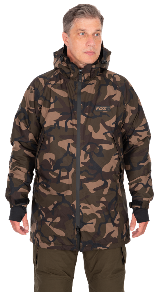 Fox bunda camo sherpa tec 3/4 jacket limited - xxl