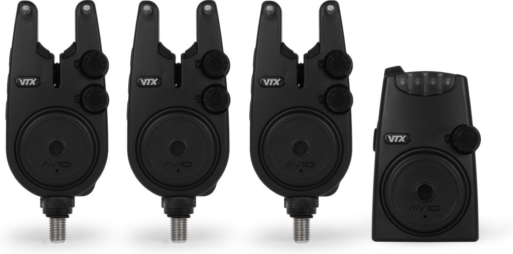 Levně Avid carp sada signalizátorů vtx bait alarm set 3+1
