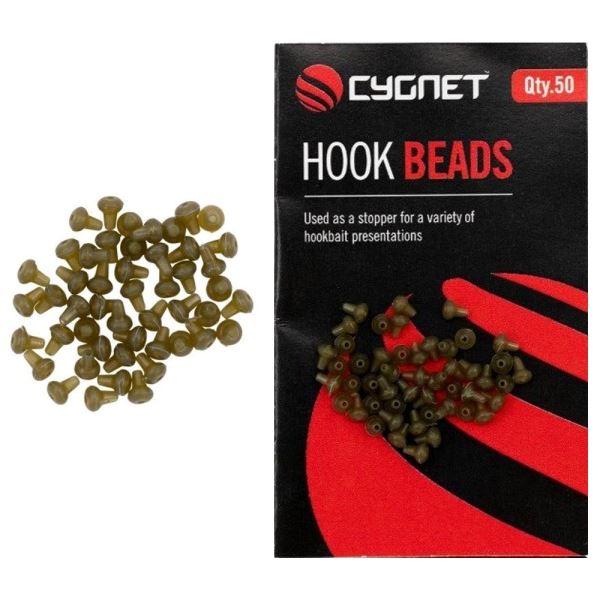 Cygnet Gumový Stoper Hook Beads 50 ks