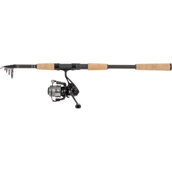 Zebco Prut Tele Spin Combo 2,4 m 45 g + Naviják 2000 FD + Šňůra 0,14 mm