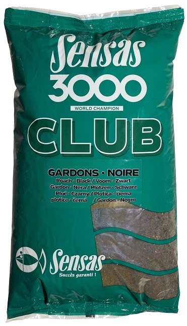 Levně Sensas krmení 3000 club 1 kg - plotice černá