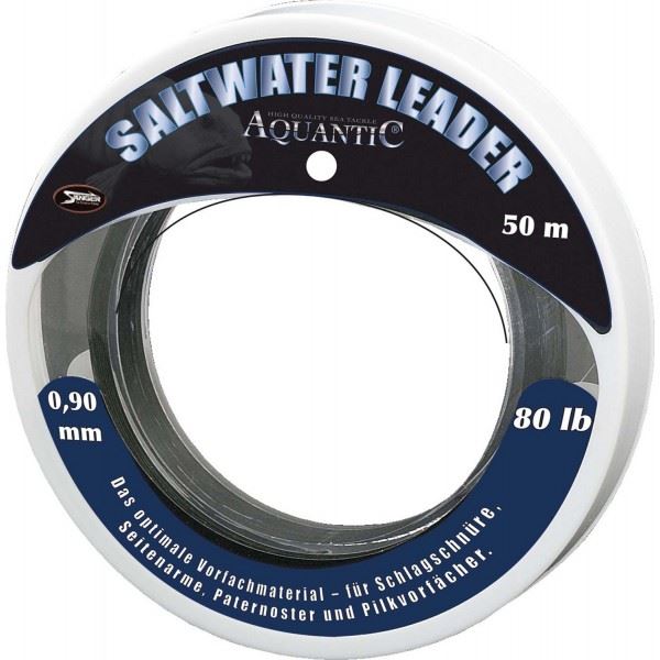 Saenger Aquantic Šokový Vlasec Saltwater Lader Green 50 m