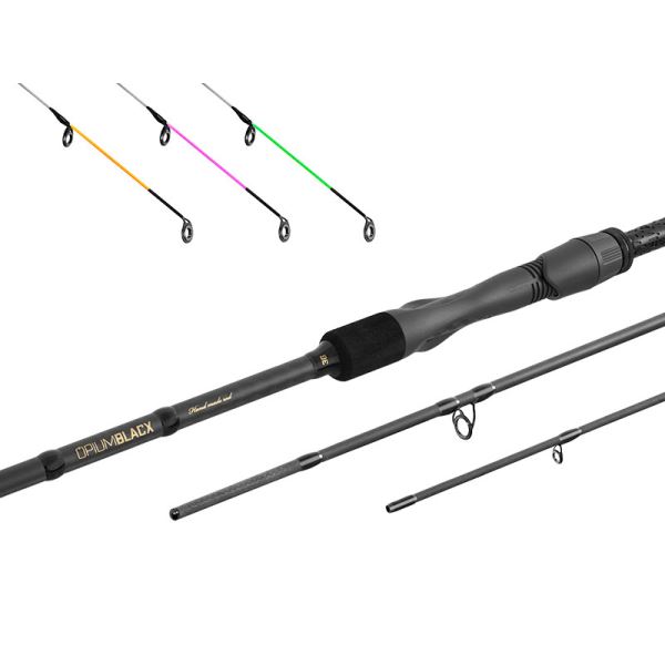 Delphin Prut Opium BlacxFEEDER 3G TechnoCORK 3,3 m 11 ft 80 g + 3 špičky