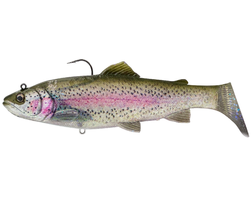 Savage gear gumová nástraha 3d trout shad clear rainbow trout - 20,5 cm 135 g