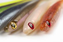 Fox Rage Gumová Nástraha Slick Finesse Super Soft UV Pearl (6)