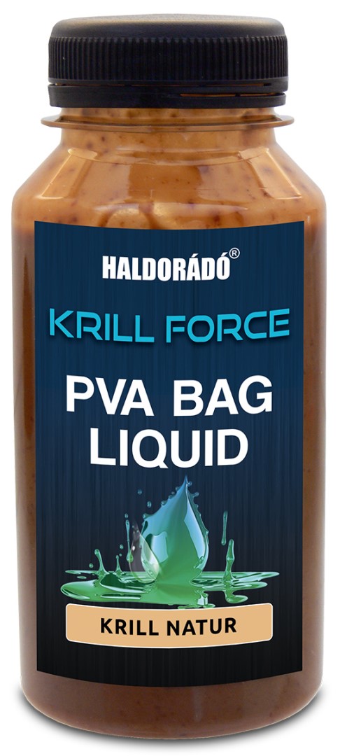 Haldorádó dip krill force pva bag liquid 180 ml - natur