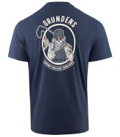 Grundéns Tričko Support Guides SS T-Shirt Dark Navy - XL