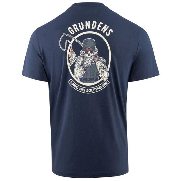 Grundéns Tričko Support Guides SS T-Shirt Dark Navy