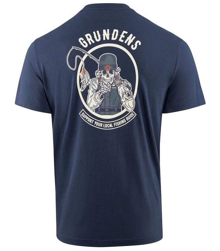 Grundéns tričko support guides ss t-shirt dark navy - l