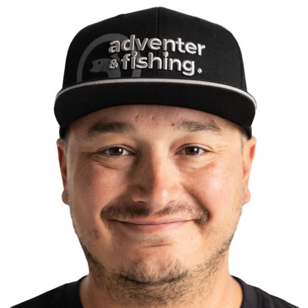 Adventer & Fishing Kšiltovka Black s Rovným Kšiltem Adventer & Fishing Kšiltovka Black s Rovným Kšiltem