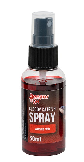 Levně Benzar mix bloody catfish spray 50 ml - zombie fish