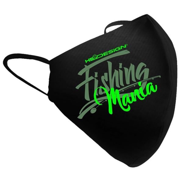 HOTSPOT DESIGN Rouška Fishing Mania zelená