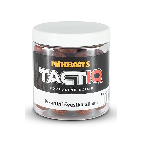 Mikbaits Rozpustné Boilies Tactiq Pikantní Švestka 250 ml