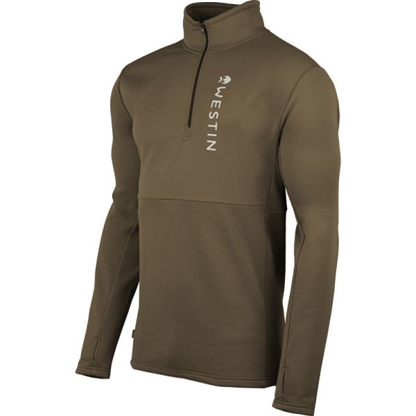 Westin Triko Energy Midlayer 1/2 Zip Dark Sage