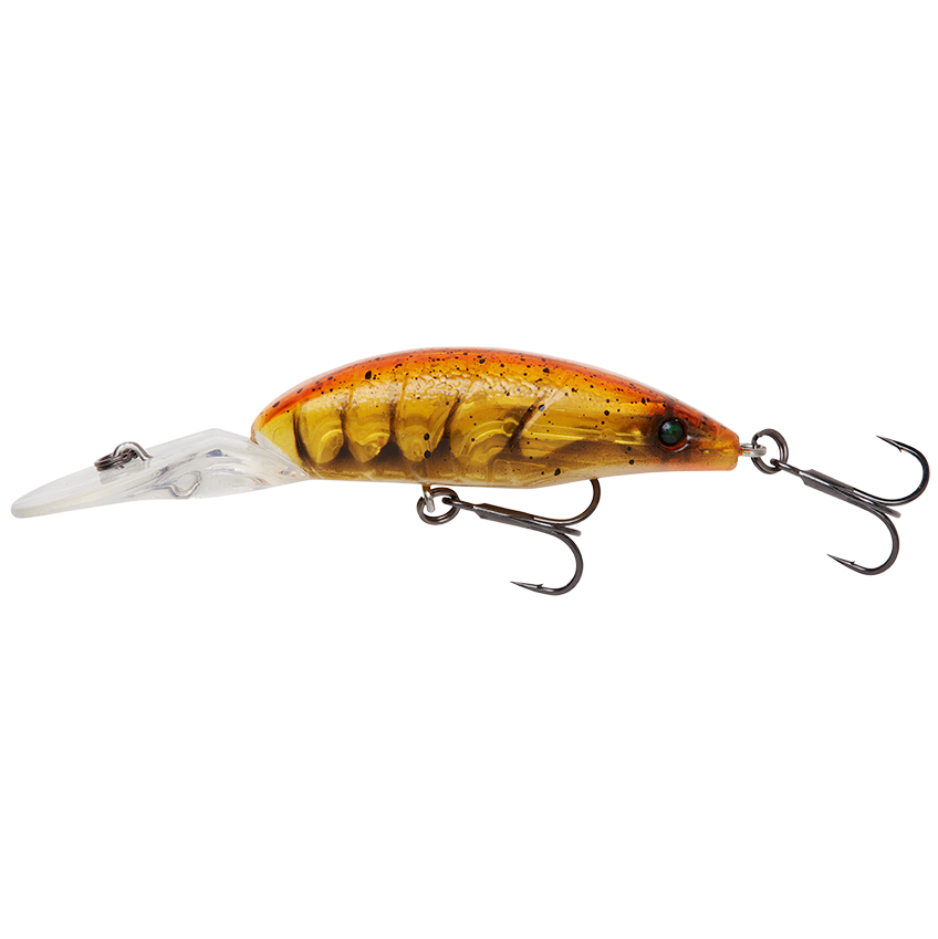 Savage gear wobler 3d shrimp twitch dr suspending golden ghost 5,2 cm 6,4 g