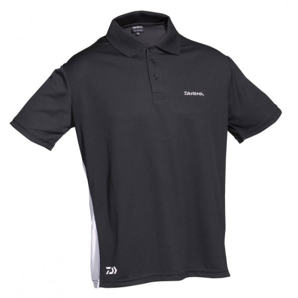 Daiwa Polotriko D-VEC Poloshirt Black