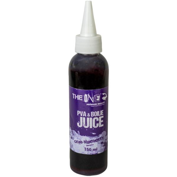 The One Aroma PVA Boilie Juice Purple Krab, Borůvka 150 ml