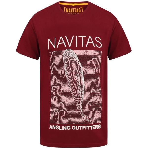 Navitas Tričko Joy Tee Burgundy