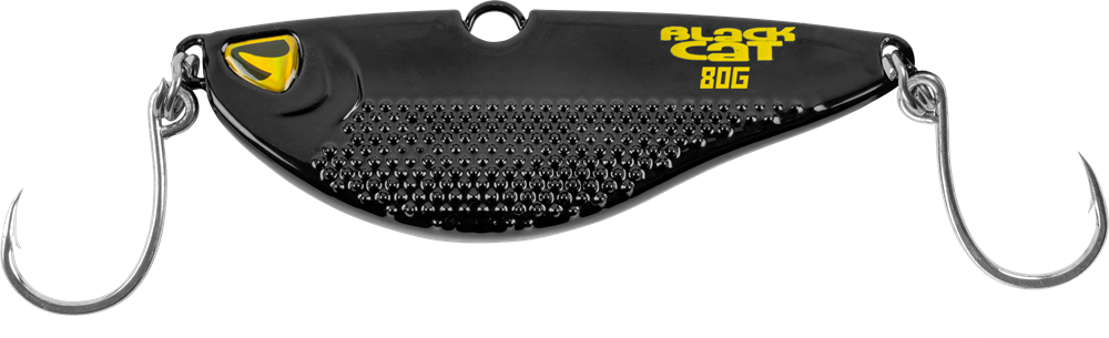Black cat nástraha heavy vibe v lure black - 12 cm 140 g