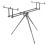 Delphin Stojan Tripod TPX3 Silver