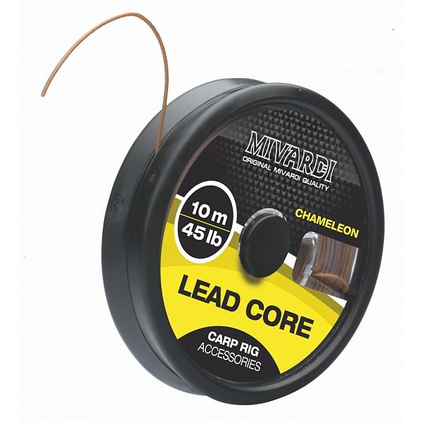 Mivardi Lead Core šňůrka s olověným jádrem 10 m 45 lb