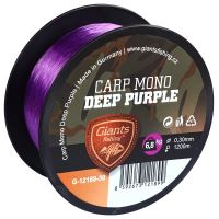 Giants Fishing Vlasec Carp Mono Gaube Purple - 0,28 mm 6 kg 1200m