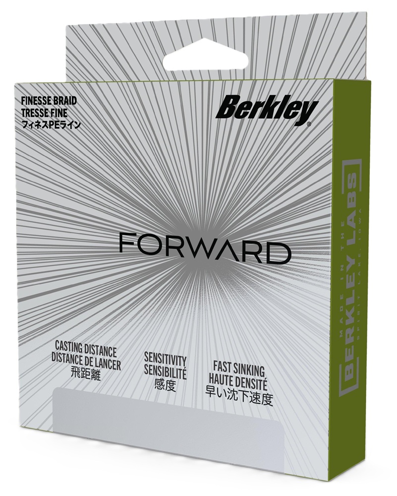Berkley splétaná šňůra forward low-vis green 300 m - 0,20 mm 10,5 kg