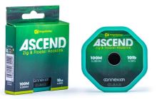 RidgeMonkey Vlasec Ascend Zig & Floater Hooklink 100m Clear 0,28 mm 10 lb (5)