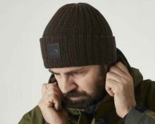 Geoff Anderson Čepice WizWool Njal Beanie Hnědá (2)