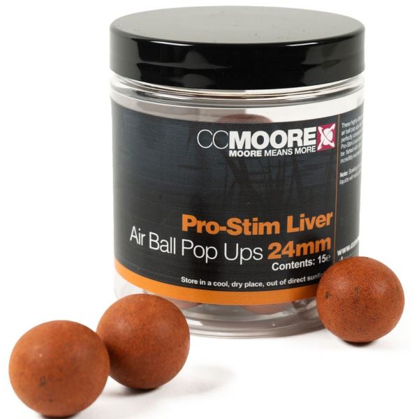 CC Moore Plovoucí Boilie Pro-Stim Liver Air Ball Pop Ups