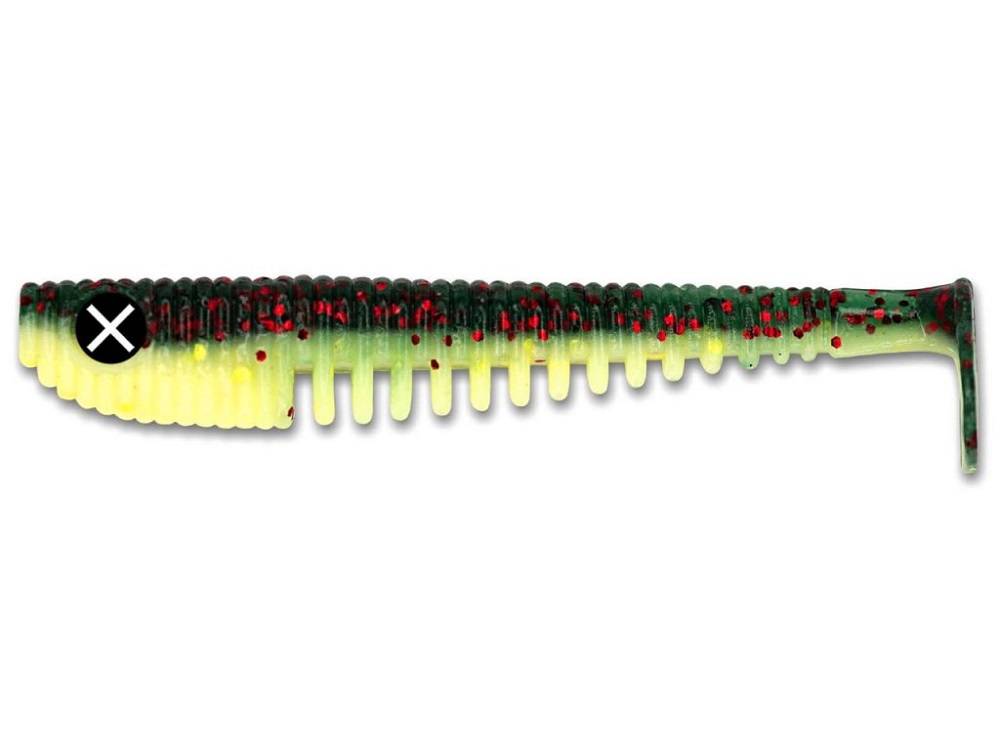 Levně Monkey lures gumová nástraha king lui chili cheese - 5 ks 10 cm 6,7 g