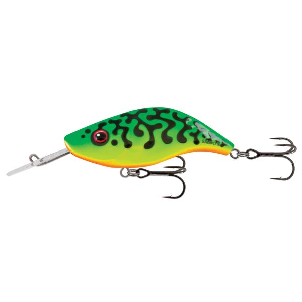 Salmo Wobler Sparky Shad Floating Green Tiger 4 cm