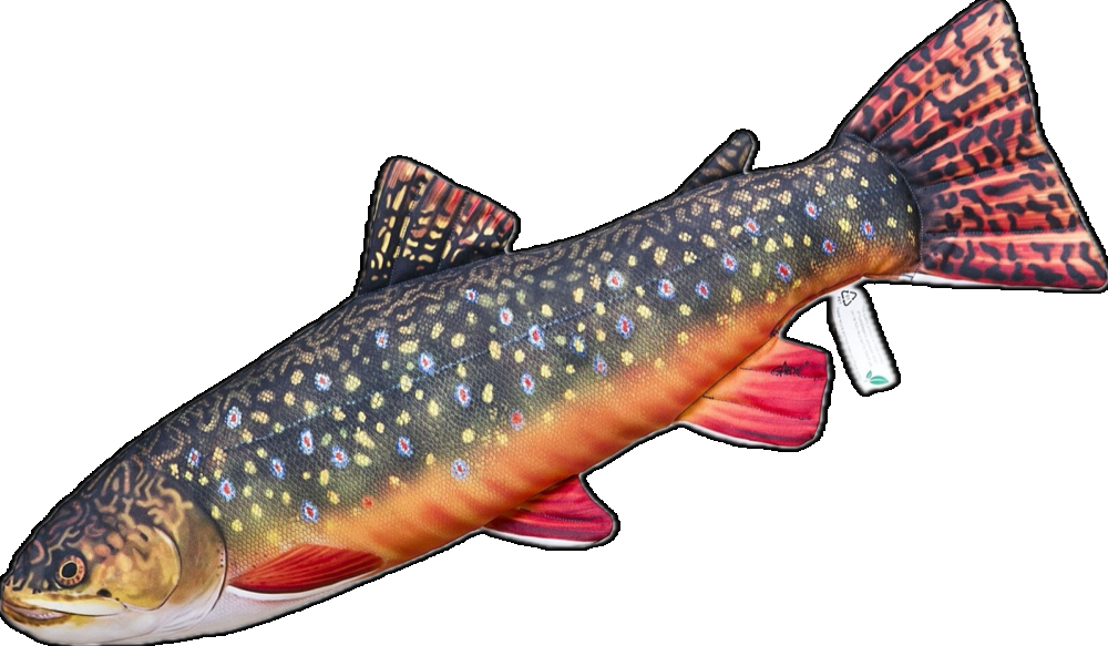 Gaby plyšová ryba siven americký mini 35 cm