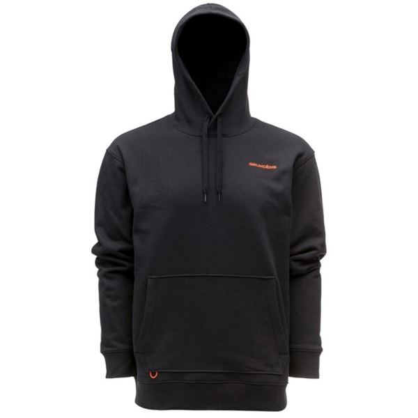 Grundéns Mikina Displacement DWR Hoodie Logo Anchor Black