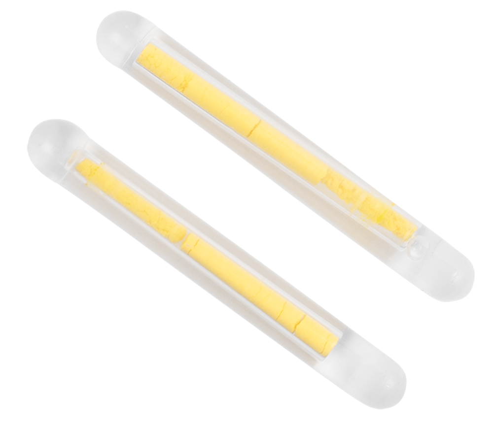Zebco chemické světlo trophy snap light 3x25 mm 2 ks